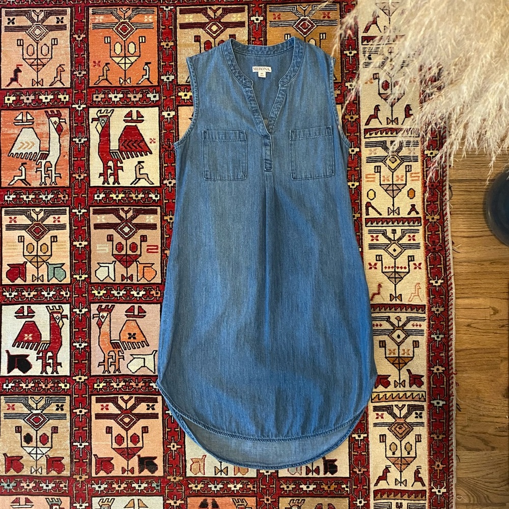 Denim dress